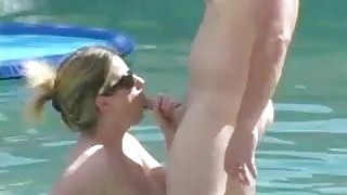 MILF Having Fun Out By The Pool