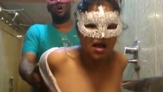 Picked Up Big Tit Indian Slut Fucked Hard From Behind In Shower