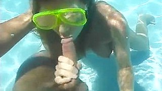 Neon Speedo Sex Underwater