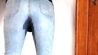 Wetting My Jeans Piss Play