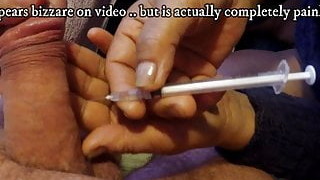 Alprostadil Penis Injection By Wife & Cum