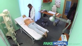 FakeHospital Blonde With Big Tits Wants To Be A Nurse