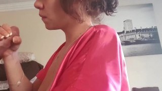 Girl Getting Deep Throat Facefucked And Gags On The Cock