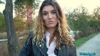 Before She Gets Fucked By A Stranger Candice Demellza Sucked His Dick
