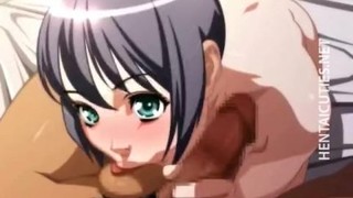 Big Titted 3D Anime Chick Gives Blowjob