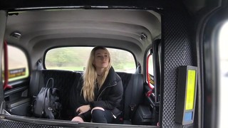 Blonde Chick Rammed In Cab
