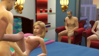 Mom And Dad Watching Me And My Sister Fucking