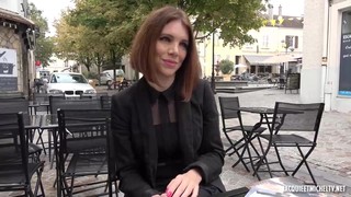 Experienced French Woman, Stephanie Was Wearing High Heels While Getting Fucked In The Ass