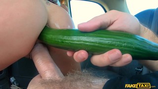 Pussy And Ass Fucking In The Car With Cock Loving Amber Deen