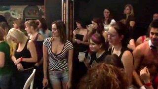 Wild Amateur Babes Get Fucked At The Club