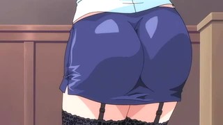 Pretty Anime Babe Gets Her Very Wet Pussy Drilled On The Table