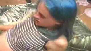 Skinny Young Emo Fucked Hard In Her Hairy Pussy