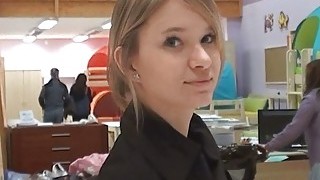 Noname In Prague Girl Fucks In A Mall