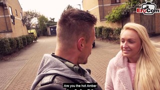 Germa Tourist Meet And Fuck British Blonde Teen