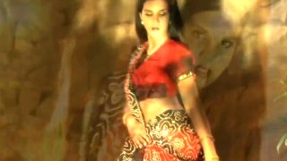 Sensuous Movements From Exotic India While Dancing