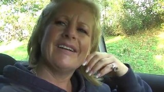 Naughty Mature Robyn Ryder Spreads Her Legs In The Car To Play