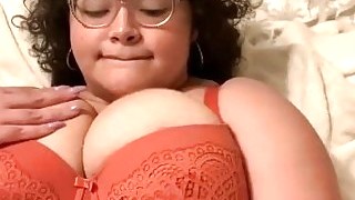 Mexican BBW In Red Lingerie Gets Fucked