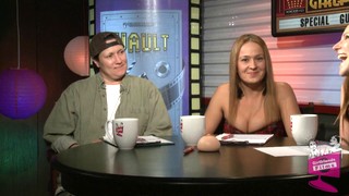 Gorgeous Lesbian Milfs Discuss Their Raunchy Sex Clip In A Hot Interview
