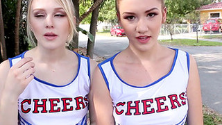 Magnificent Cheerleading Foursome With Private Tryouts
