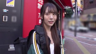 A Petite Asian With A Vibrator In Her Pussy Walks Around The City And Gets Hard Sex.