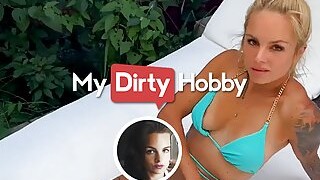MyDirtyHobby - Gorgeous Blonde Gets A Huge Public Creampie