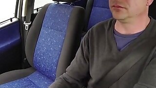 Hard Fuck Lovemaking In The Car With European Whore