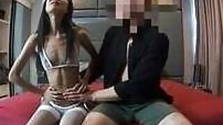 Beautiful Skinny Thai Stripper Blasted With Semen
