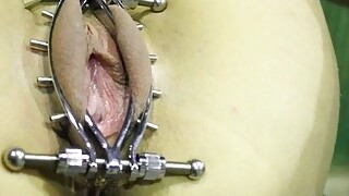 He Puts A Labia Clamp In My Pussy And Plays With It. I's Winter, I'm Suffering The Cold ( BdsmNaughtyGirl )