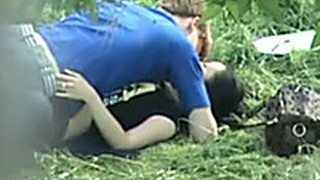 Spy Cam Video With Asian Teen Sucking Her BF's Cock In A Park