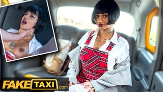 Fake Taxi Super Sexy French Student Seduces Taxi Driver For A Free Ride