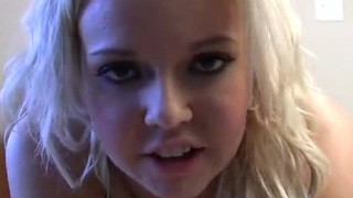 Horny Blonde Slut Emma Heart Talking Very Dirty
