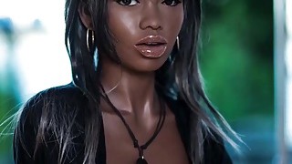 Hot Ebony Sex Doll, Blowjob Anal Creampie Fantasies