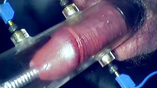 E-Stim With Sounding And Cock Pumping