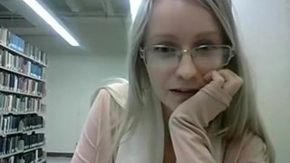 Blond, Öffentlich, Allein, Webcam