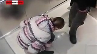 Russian News Video Of Sister Peeing In The Elevator