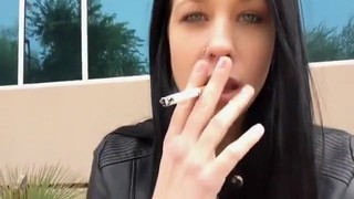 Fabulous Homemade Smoking, Fetish Sex Scene