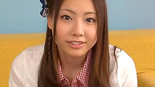 Super Cute Japanese Babe Gets A Facial