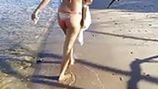 Brazillian Couple Having Fun On The Beach Part 2