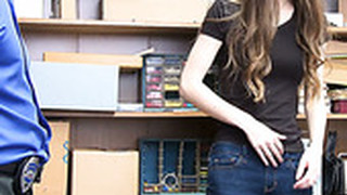 Cute Girl Tali Dova Is Punished By One Kinky Dude For Shoplifting