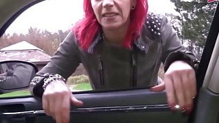 Amateur Fuck At Highway With German Red Head German Bitch