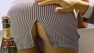Sexy Booty Chick Gets Nailed Anal Doggystyle In Miniskirt