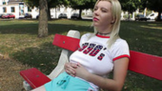 Big Tittied Blonde Mary Monroe Is Picked Up And Fucked By Stranger