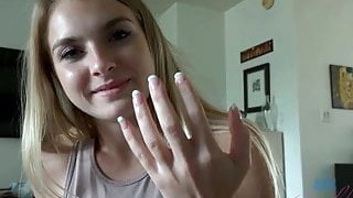 You Creampie Into Hannah Hawthorne's Juicy Cunt (POV Style)