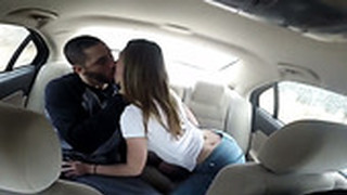 Cum-thirsty Anya Olsen Gives A Blowjob In The Car And Gets Fucked In The Back Seat