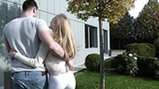 Slender Blonde With Yummy Ripe Boobies Nancy Ace Is Fucked In Her Pussy