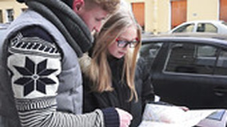 Nerdy Tourist In Glasses Inga Zolva Gets Intimate With Barely Known Dude
