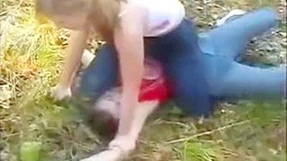 Russian Forest Catfight